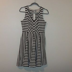 Anthropologie Saturday Sunday Striped Fit & Flare